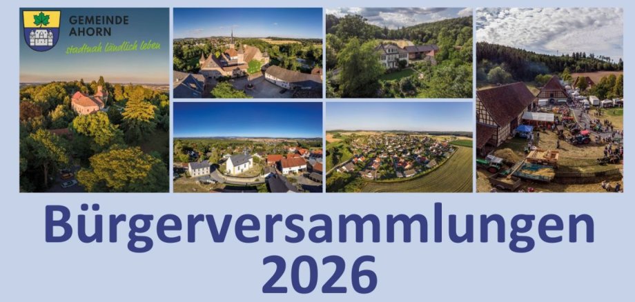 Bürgerversammlungen - 1